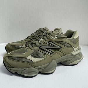 New Balance 9060 Dark Olivine U9060ZGD Size 6 Men Size 7.5 Women Green Workout
